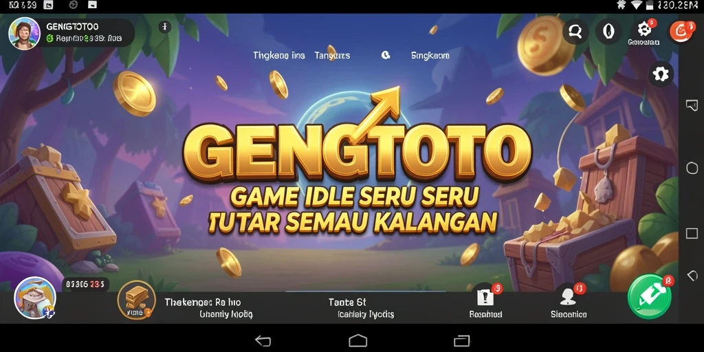 Tampilan gameplay GENGTOTO yang mengasyikkan dan penuh warna.