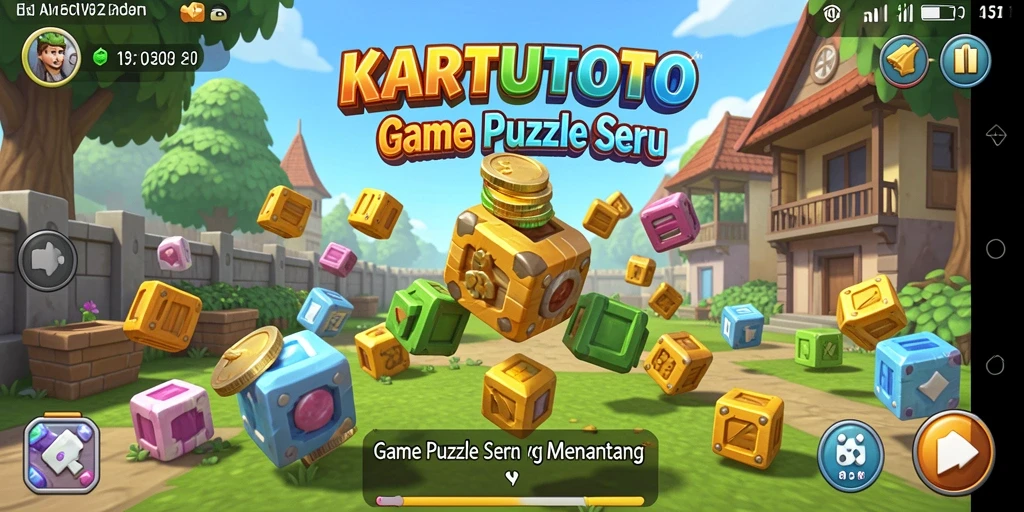 Tampilan gameplay KARTUTOTO yang seru dan menantang.