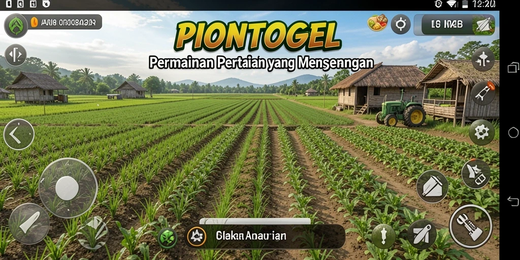 Gameplay PIONTOGEL yang seru dan mengasyikkan dalam pertanian.